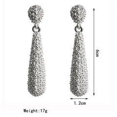 Women Earrings Girls Exaggerated Modern Fashion Drop Hanging Dangle Earring Jewelry Vintage Trend Pendant Geometric