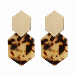 Women Earrings Statement Earrings Geometric Pendant Trend Fashion Jewelry Drop Hanging Dangle Earring Charm Colorful