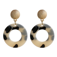 Women Earrings Statement Earrings Geometric Pendant Trend Fashion Jewelry Drop Hanging Dangle Earring Charm Colorful